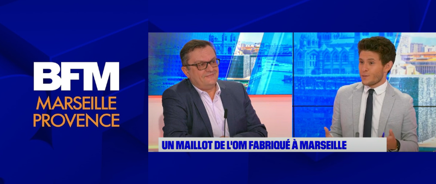 interview Jean-François AUFORT, PDG FIL ROUGE dans matinale BFM Marseille