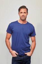 Tee-shirt classique Homme made in France marine - FIL ROUGE