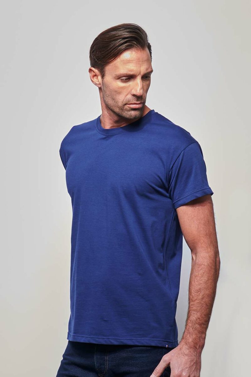 Teeshirt homme classique made in France marine - FIL ROUGE
