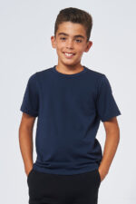 Tee-shirt Garçon made in France en coton bio AUGUST marine - FIL ROUGE