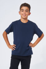 Tee-shirt Garçon made in France en coton bio ELIOTT marine - FIL ROUGE